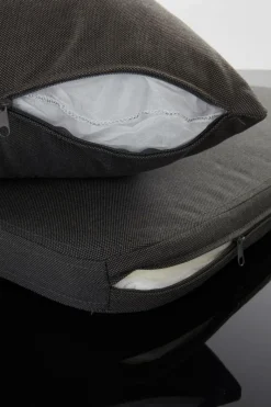 Loungemöbler|Utemöbler|Jotex BOLONIA Loungemöbel - 4 Delar Vit/mörkgrå dyna