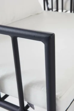 Loungemöbler|Utemöbler|Jotex BOLONIA Loungemöbel - 4 Delar Marinblå/vit dyna