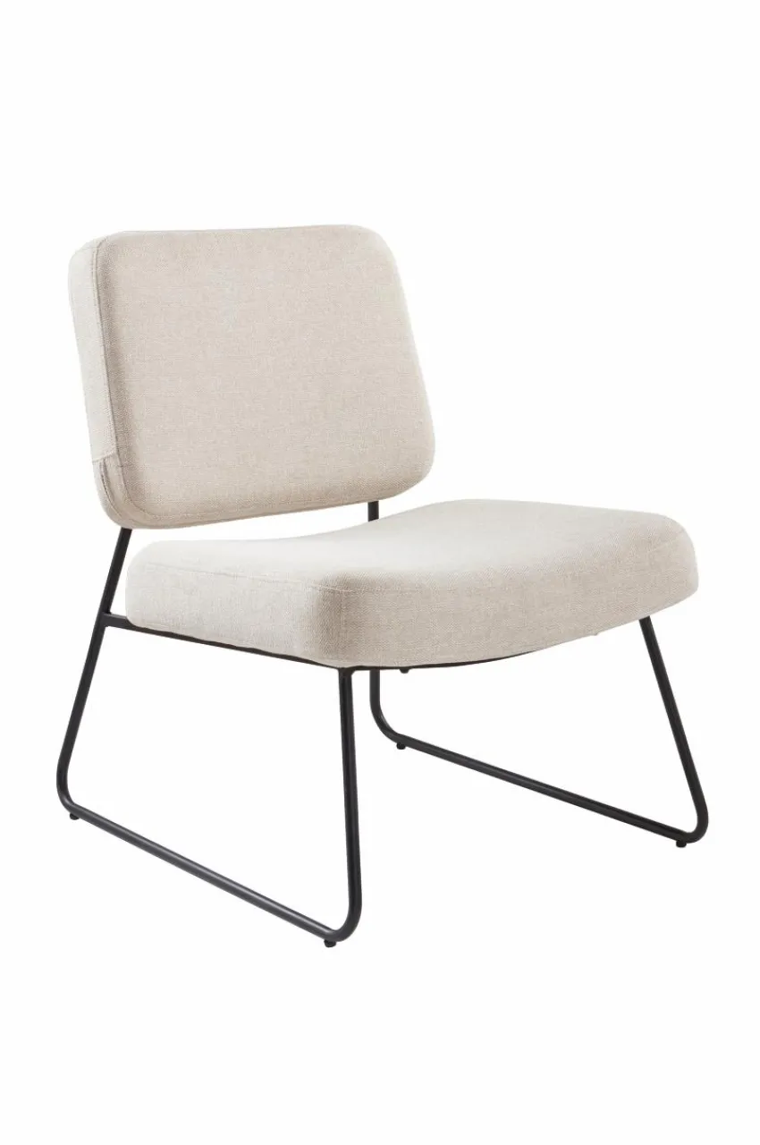 Stolar|Fåtöljer|Jotex BOLZANO Loungestol Naturvit