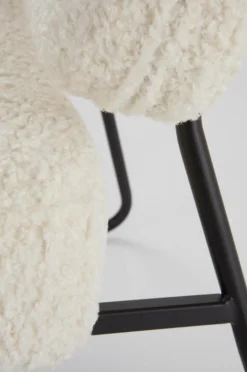 Stolar|Jotex BOLZANO TEDDY Loungestol Naturvit