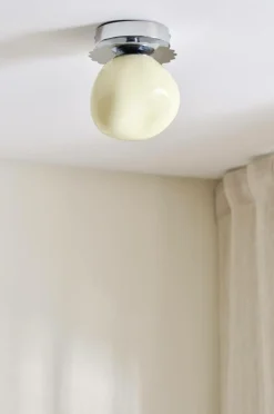 Taklampor|Jotex BON Taklampa Krom/beige