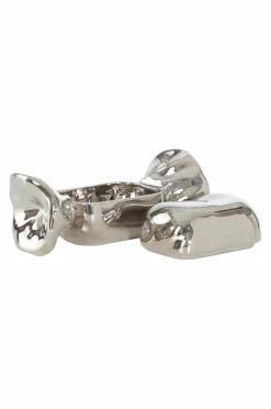 Juldukning|Juldekoration|Jotex BONBON Skål Med Lock Silver