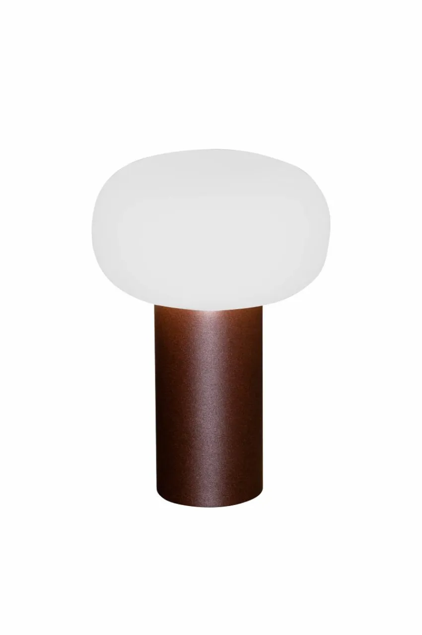 Utebelysning|Utebelysning|Jotex Bordslampa Antibes USB Höjd 19 Cm Rost