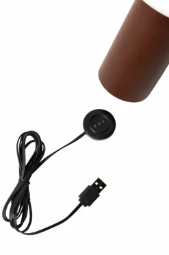 Utebelysning|Utebelysning|Jotex Bordslampa Antibes USB Höjd 19 Cm Rost