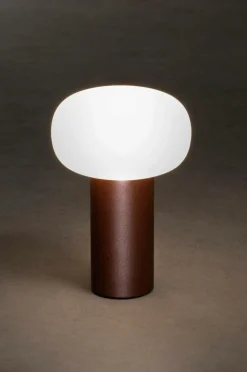 Utebelysning|Utebelysning|Jotex Bordslampa Antibes USB Höjd 19 Cm Rost