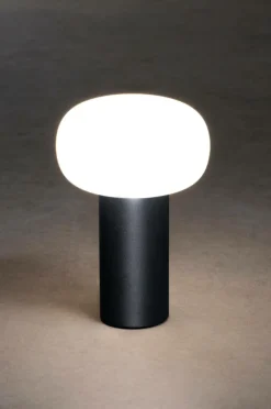 Utebelysning|Utebelysning|Jotex Bordslampa Antibes USB Höjd 19 Cm Svart
