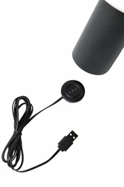 Utebelysning|Utebelysning|Jotex Bordslampa Antibes USB Höjd 19 Cm Svart