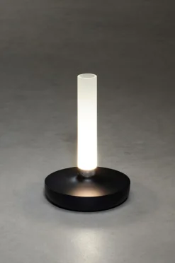 Utebelysning|Utebelysning|Jotex Bordslampa Biarritz USB Svart