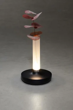 Utebelysning|Utebelysning|Jotex Bordslampa Biarritz USB Svart