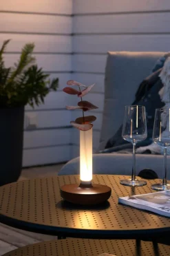 Utebelysning|Utebelysning|Jotex Bordslampa Biarritz USB Rost