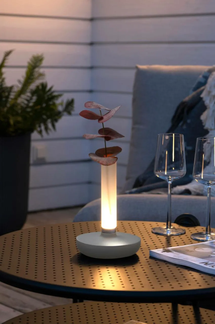 Bordslampor|Utebelysning|Jotex Bordslampa Biarritz USB Vit