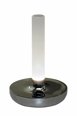 Utebelysning|Utebelysning|Jotex Bordslampa Biarritz USB Silver