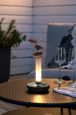 Utebelysning|Utebelysning|Jotex Bordslampa Biarritz USB Silver