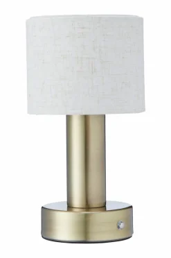 Bordslampor|Jotex Bordslampa Tiara Laddbar Brass
