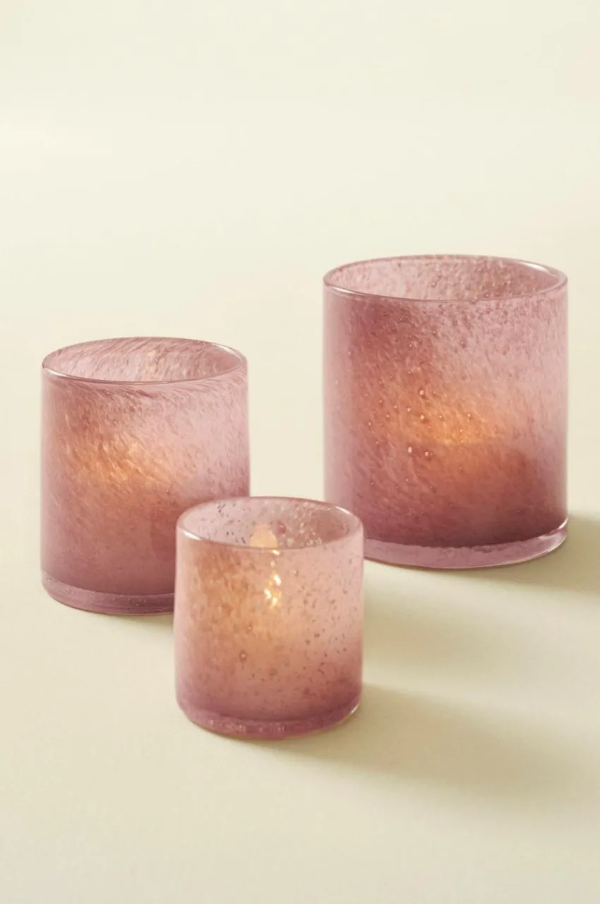 Ljuslyktor|Jotex BOSS Ljuslykta - Höjd 12 Cm Rosa