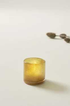 Ljuslyktor|Jotex BOSS Ljuslykta - Höjd 8,5 Cm Senapsbrun