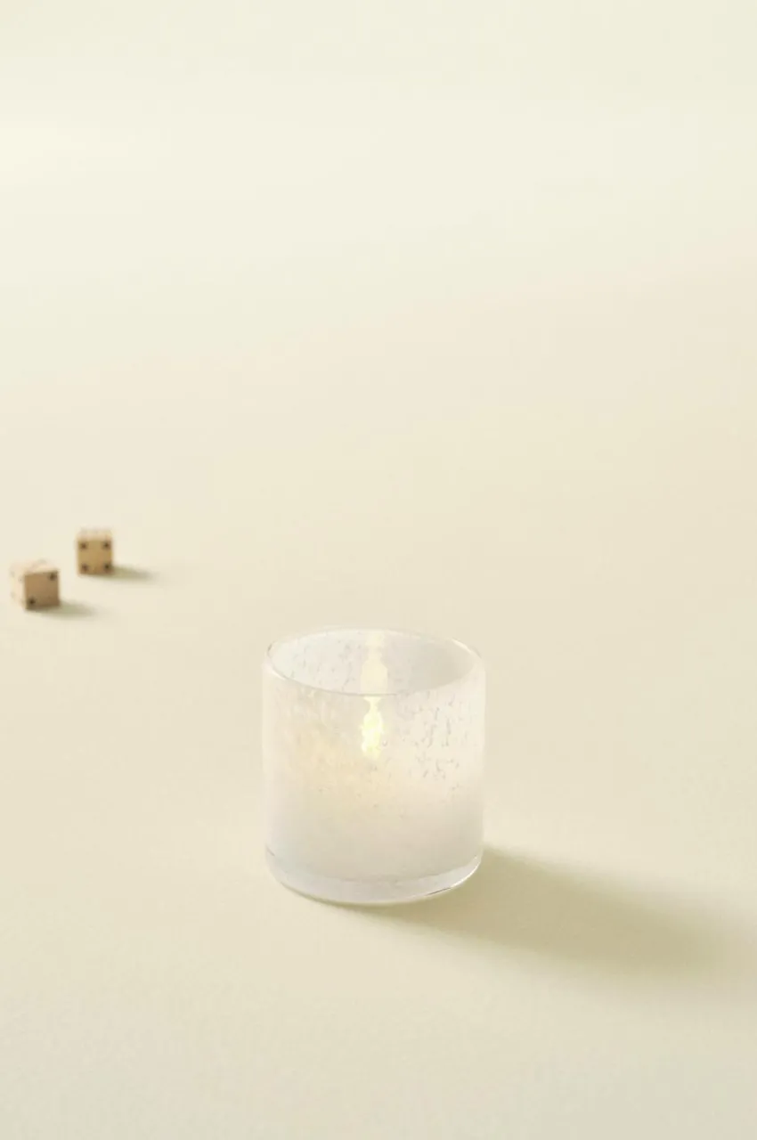 Ljuslyktor|Jotex BOSS Ljuslykta - Höjd 8,5 Cm Vit