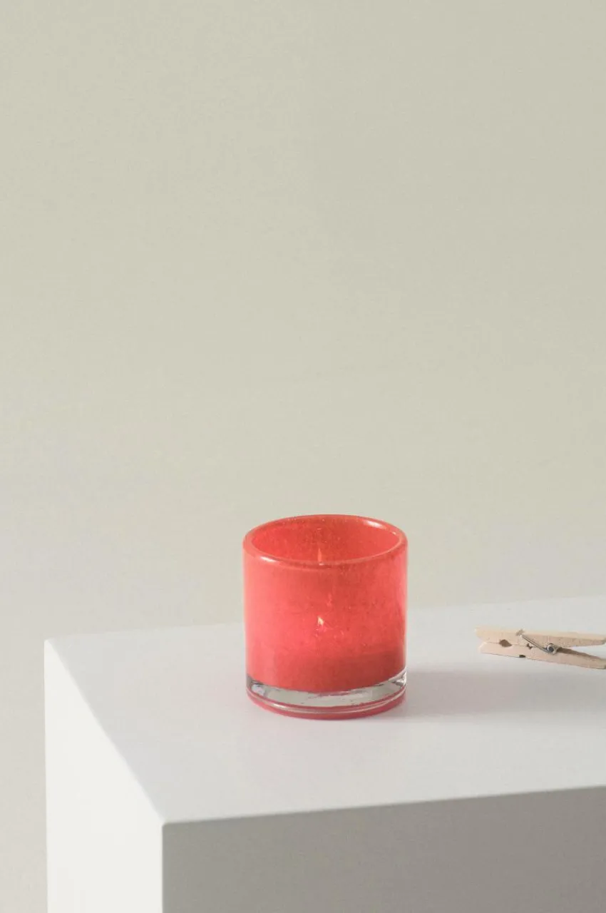 Ljuslyktor|Jotex BOSS Ljuslykta - Höjd 8,5 Cm Röd