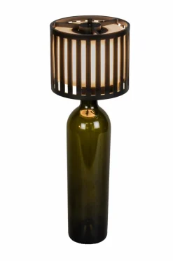 Utebelysning|Utebelysning|Jotex BOTTLE Bordslampa Uppladdningsbar Utomhus Svart