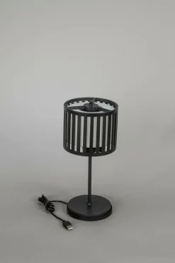 Utebelysning|Utebelysning|Jotex BOTTLE Bordslampa Uppladdningsbar Utomhus Svart