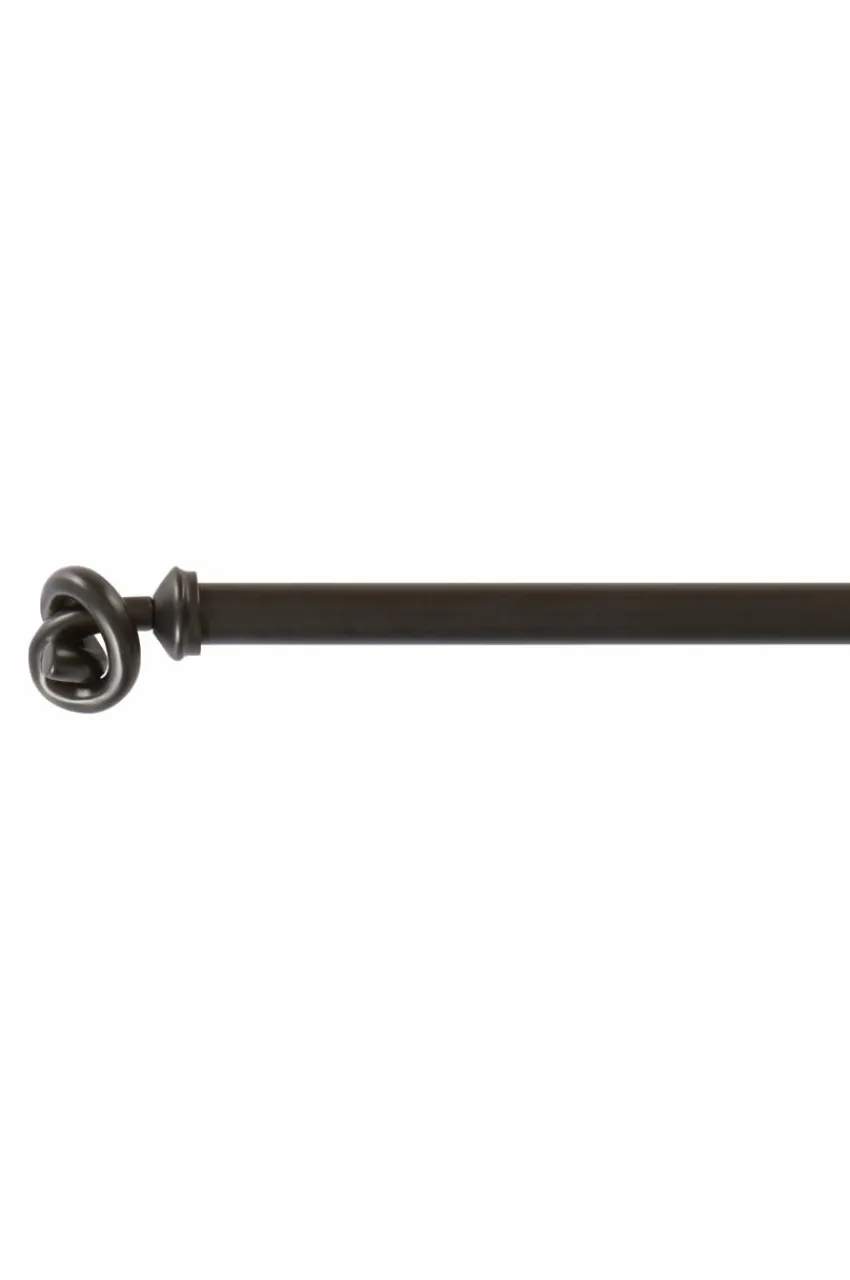 Gardinstänger|Jotex BOW Gardinstång 151-198 Cm Svart