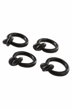Kökstillbehör|Jotex BOWIE Servettring 4-pack Svart