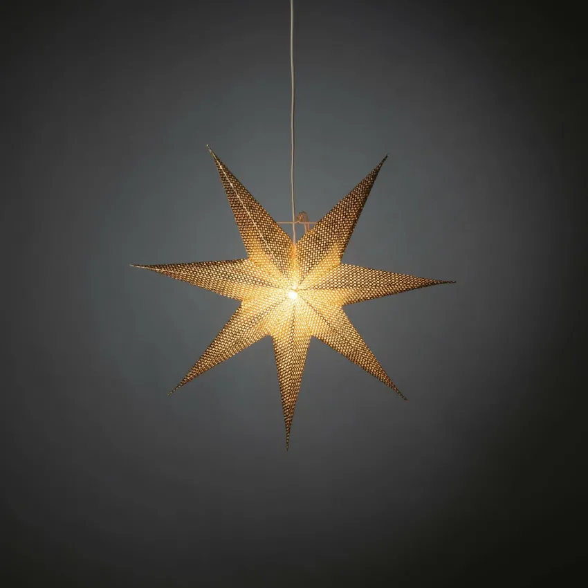 Julbelysning|Jotex BRASS Julstjärna 60 Cm Mässing