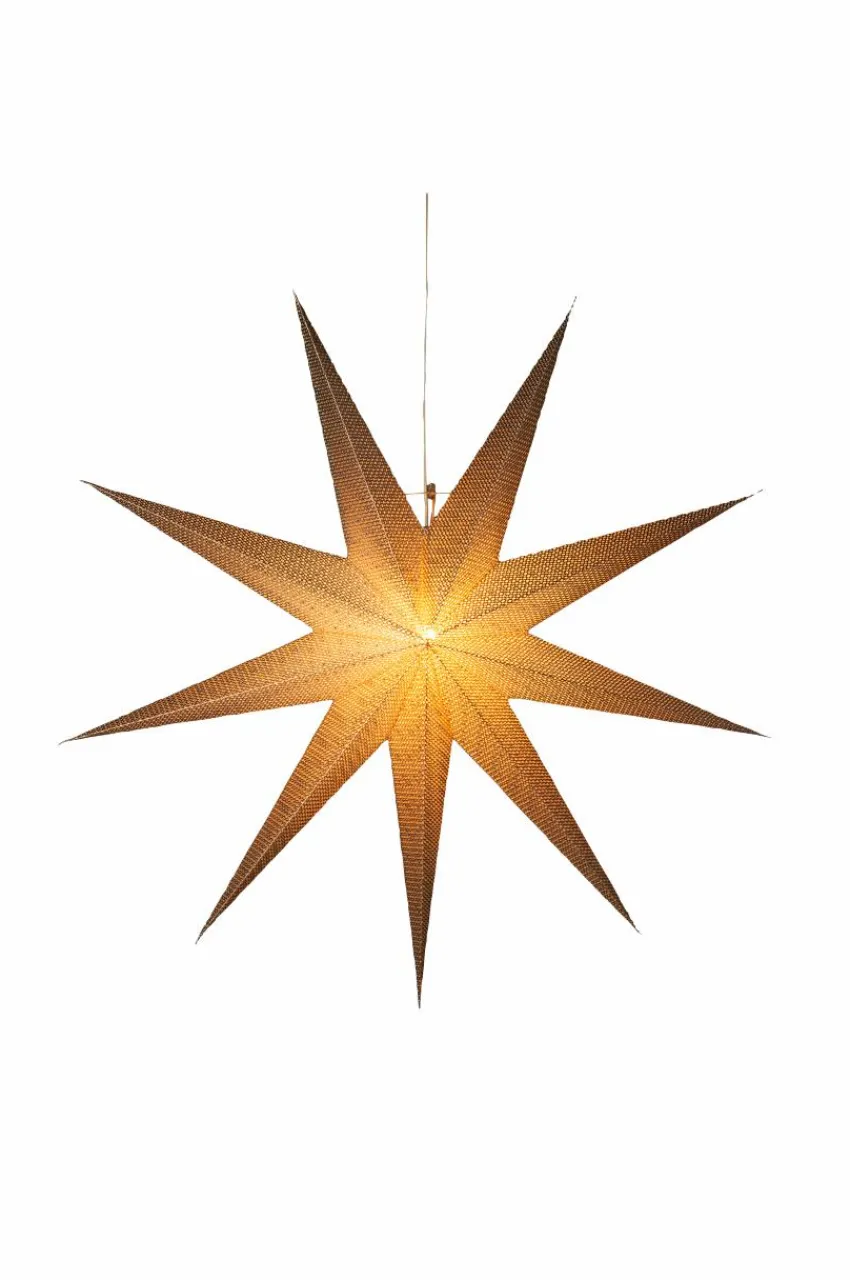 Julbelysning|Jotex BRASS Julstjärna 115 Cm Mässing