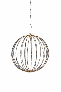 Utebelysning|Utebelysning|Jotex BREEZE Hängande Dekoration LED ø 50 Cm Svart