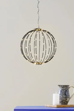 Utebelysning|Utebelysning|Jotex BREEZE Hängande Dekoration LED ø 40 Cm Svart