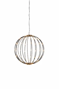 Utebelysning|Utebelysning|Jotex BREEZE Hängande Dekoration LED ø 40 Cm Svart