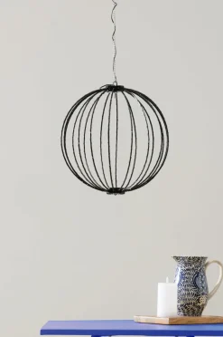 Utebelysning|Utebelysning|Jotex BREEZE Hängande Dekoration LED ø 40 Cm Svart