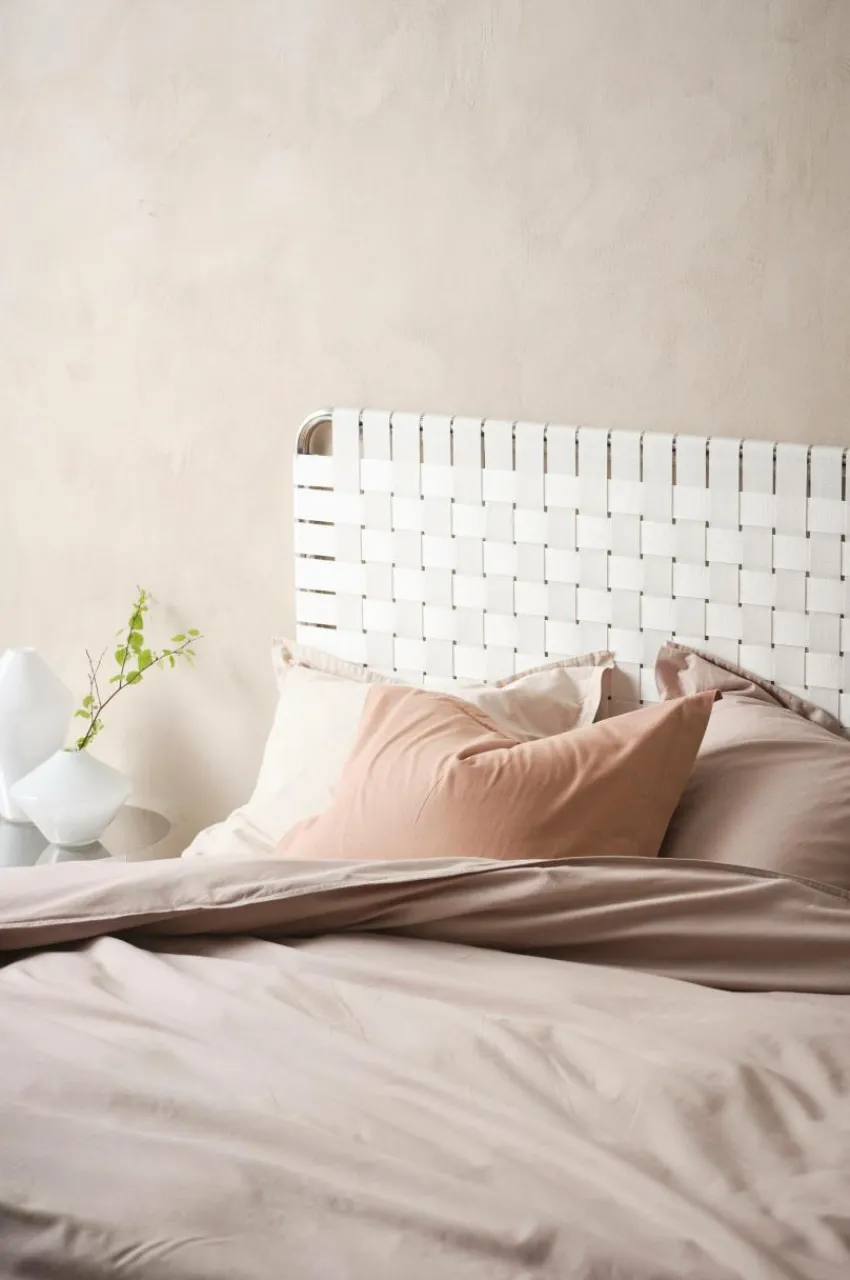Sänggavlar|Jotex BREMEN Sänggavel 180 Cm Krom/vit