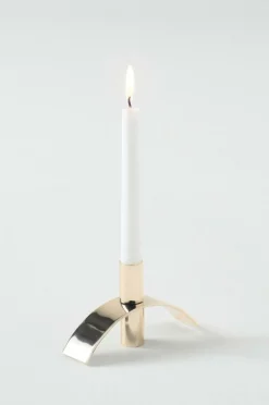 Ljusstakar|Jotex BRIDGET Ljusstake- Liten Guld