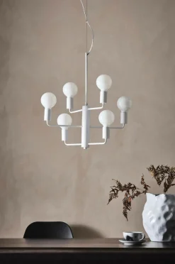 Taklampor|Jotex BRISBANE Taklampa Med Vajer Vit