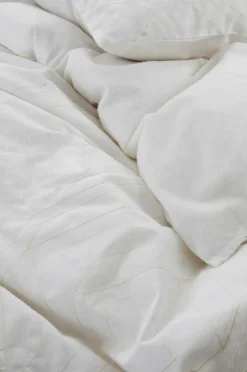 Påslakanset|Jotex BRYONA Påslakanset Enkelsäng Vit/beige