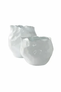 Vaser|Jotex BUBBA Vas - Höjd 31 Cm Vit