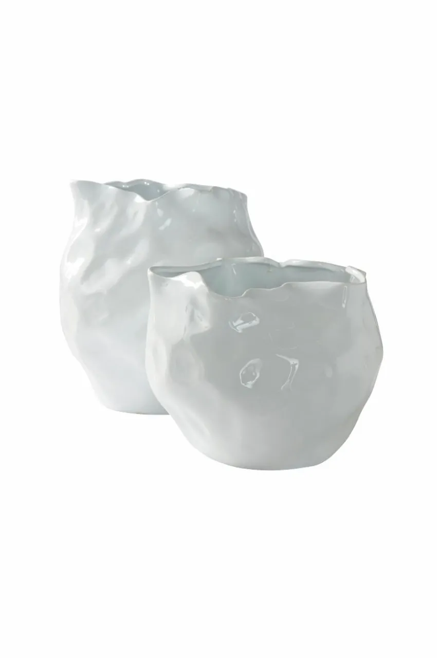 Vaser|Jotex BUBBA Vas - Höjd 31 Cm Vit