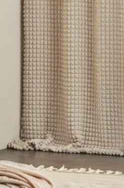 Julgardiner|Multifunktionsgardiner|Jotex BUBBLY Multifuktionsgardin - 1 Längd Beige