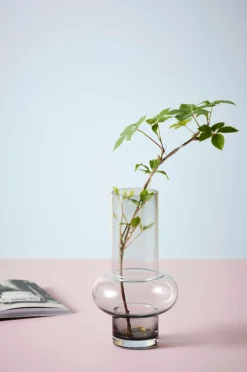 Vaser|Jotex BULAN Glasvas Grå