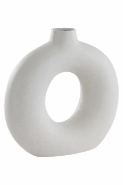 Vaser|Prydnadssaker|Jotex BUN Vas/dekoration - Höjd 30,5 Cm Matt vit