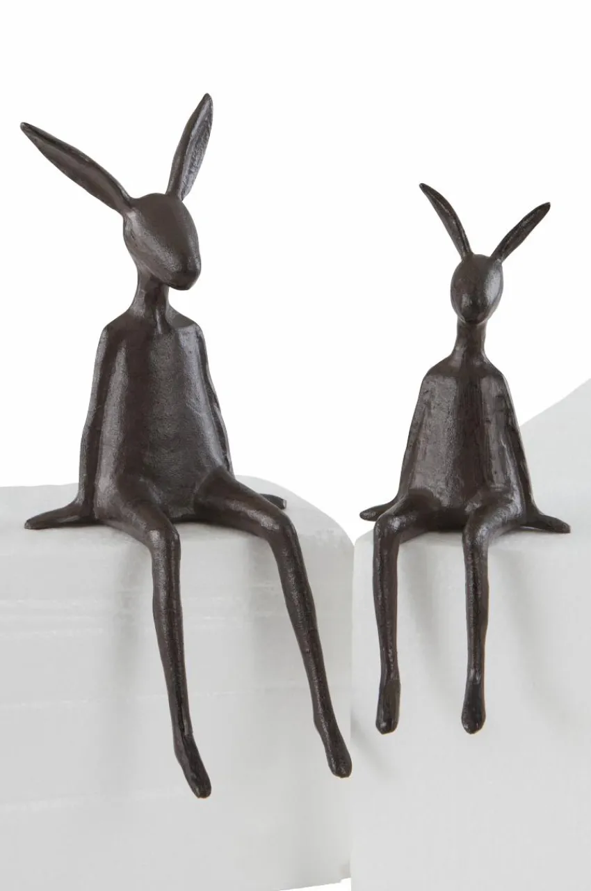 Prydnadssaker|Jotex BUNS 2-pack Hylldekoration Svart/brons