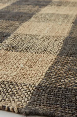 Jutemattor|Jotex BURSA Jutematta 200x300 Cm Svart/naturvit
