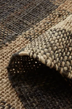 Jutemattor|Jotex BURSA Jutematta 200x300 Cm Svart/naturvit