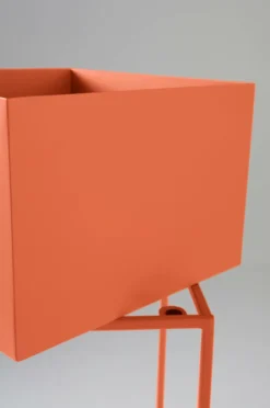 Utekrukor|Krukor|Jotex BYRON Kruka Med Ställning 32x32 Cm Orange