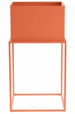 Utekrukor|Krukor|Jotex BYRON Kruka Med Ställning 32x32 Cm Orange