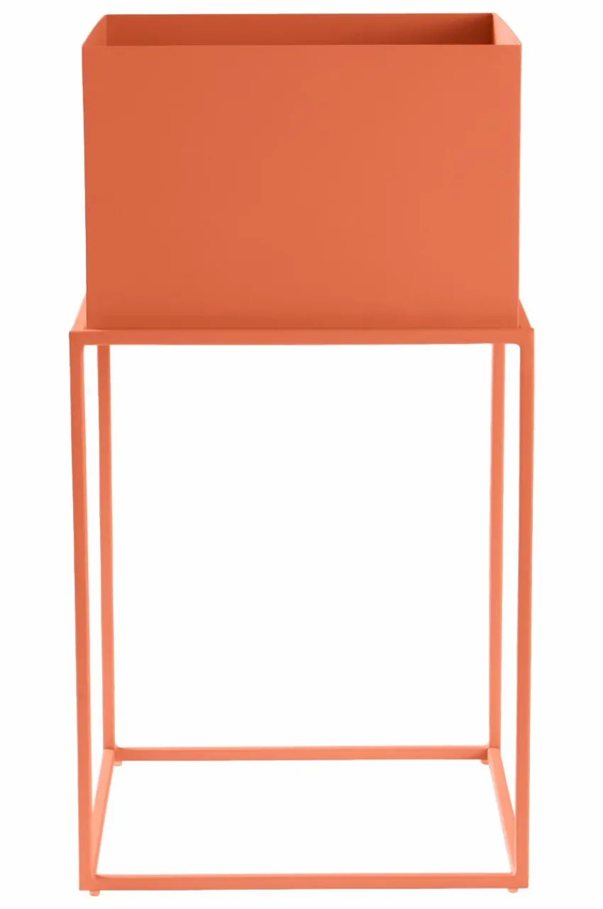 Utekrukor|Krukor|Jotex BYRON Kruka Med Ställning 32x32 Cm Orange