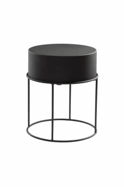 Bord|Jotex BYRON Sidobord ø 40 Cm Svart