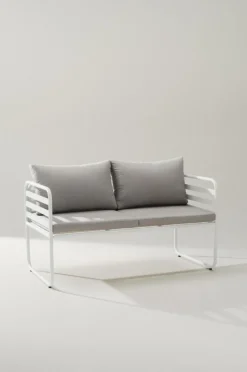 Utesoffor & Utebänkar|Loungemöbler|Jotex CADIZ Loungesoffa Vit