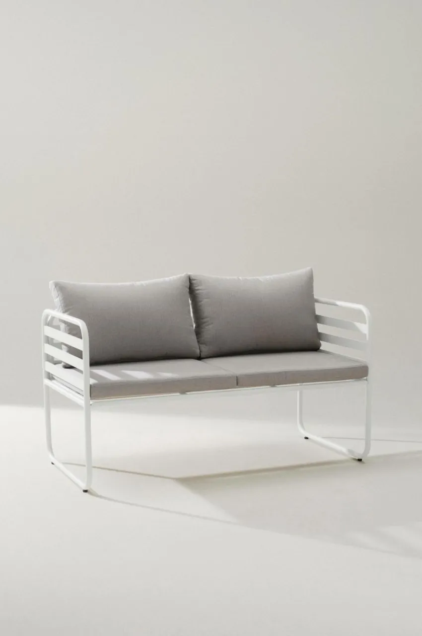 Utesoffor & Utebänkar|Loungemöbler|Jotex CADIZ Loungesoffa Vit